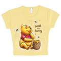 “sweet as hunny” crop top