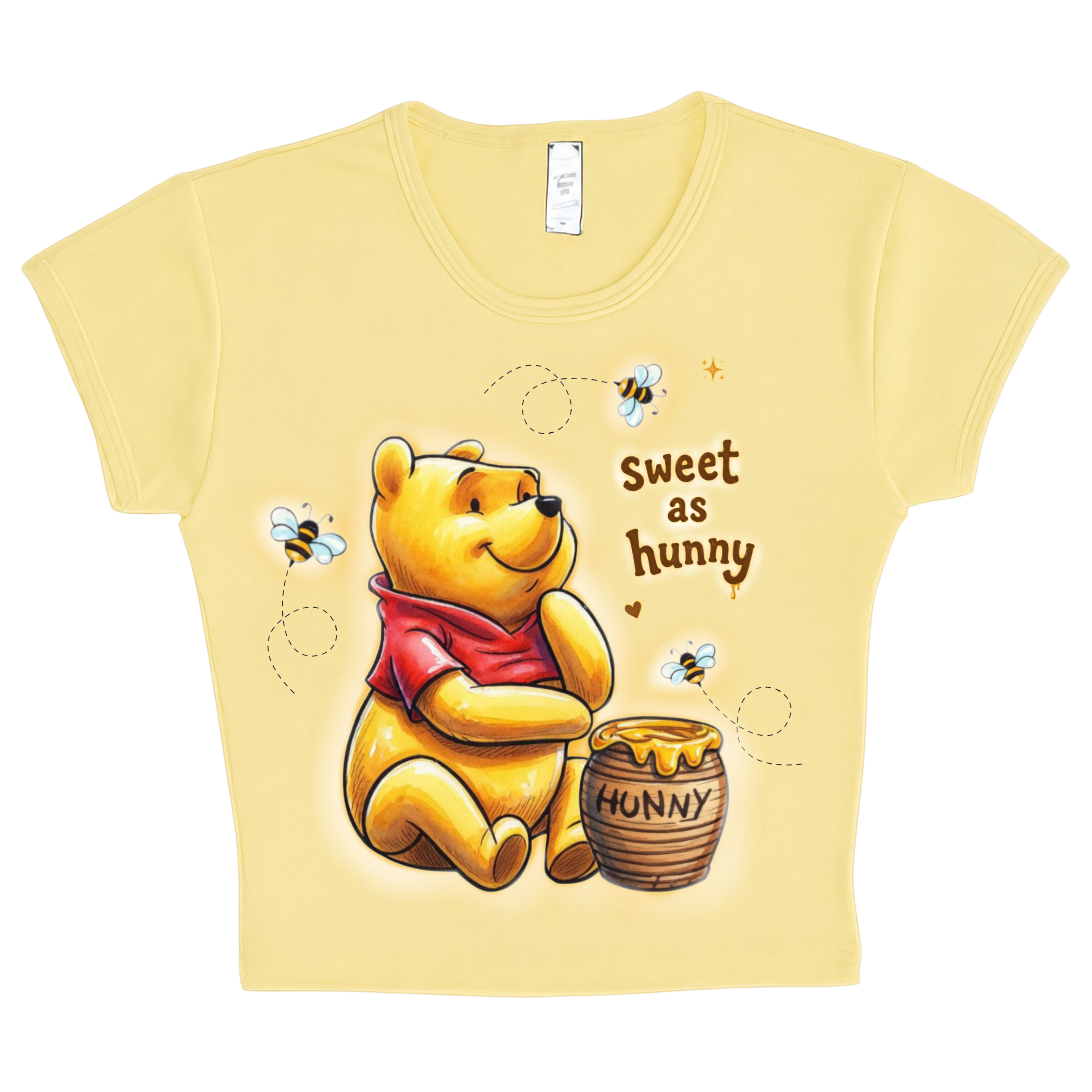 “sweet as hunny” crop top