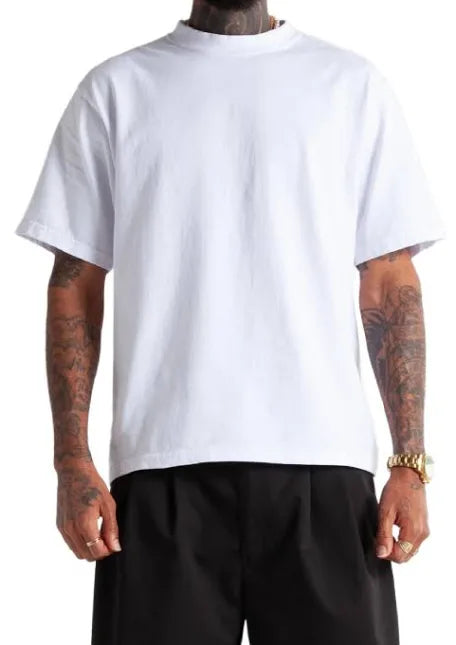 custom tee - cropped heavyweight fit (shaka wear)