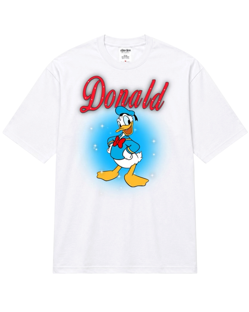 donald rhinestone tee