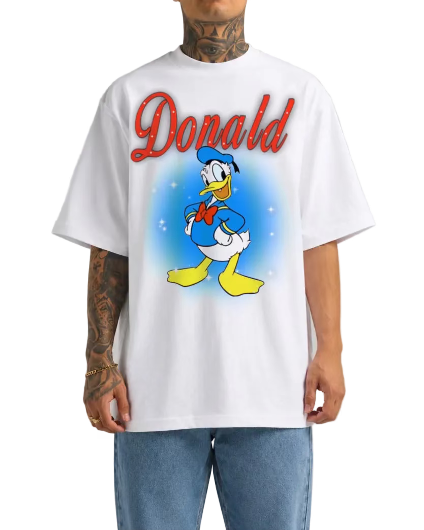 donald rhinestone tee