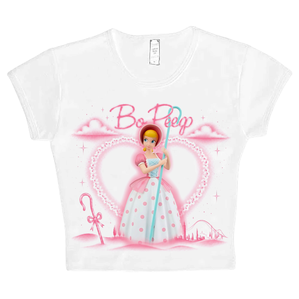 bo peep crop top