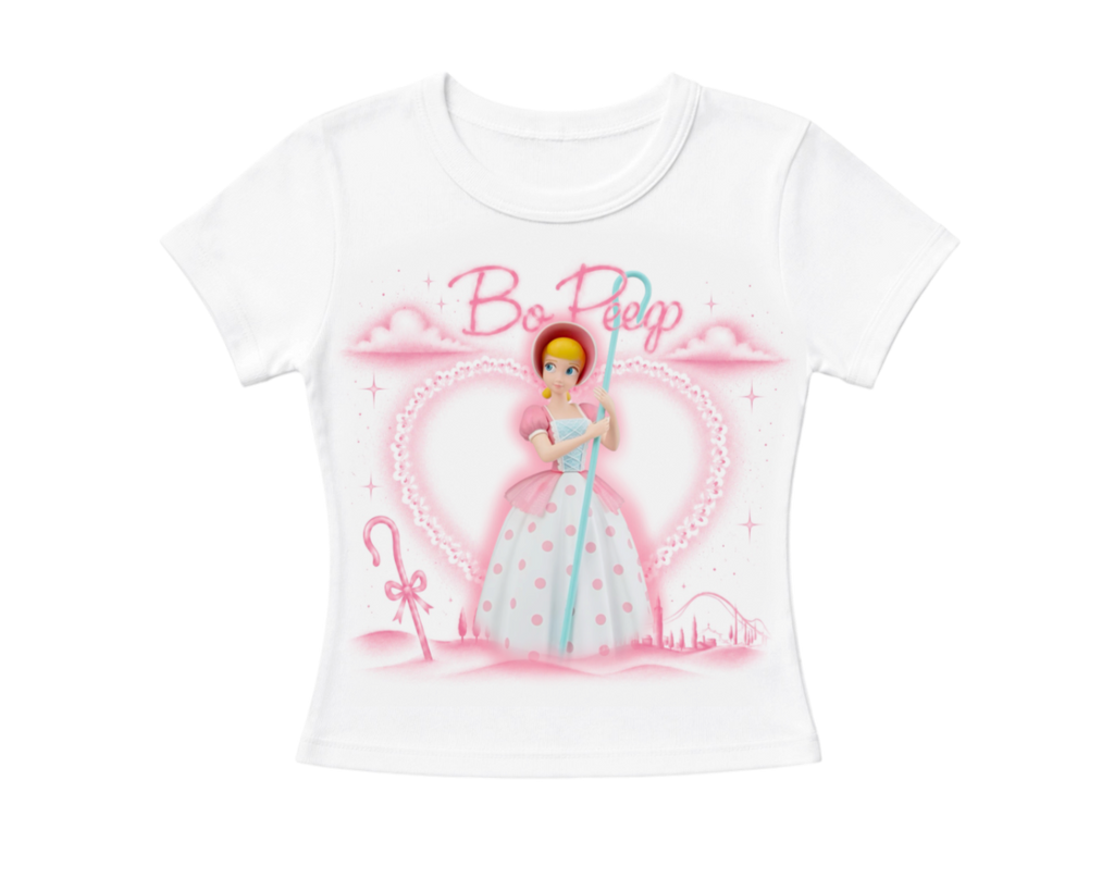 bo peep women’s fitted tee