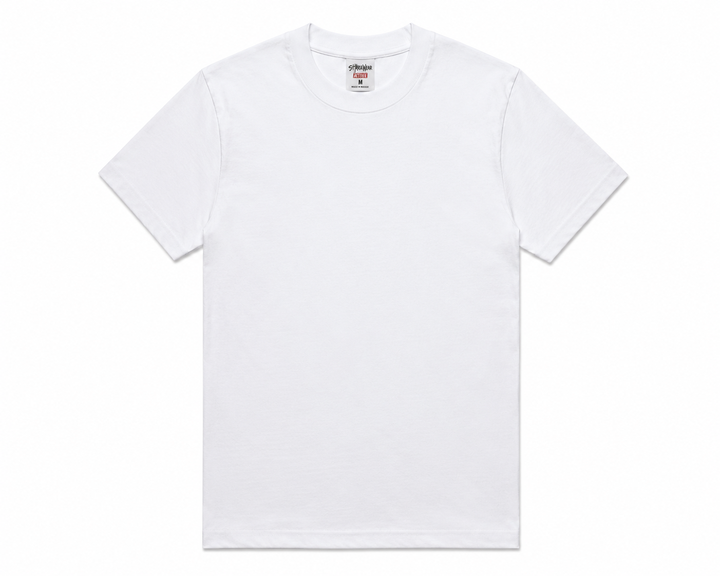 custom tee - 6.0 oz active short sleeve (shaka wear)