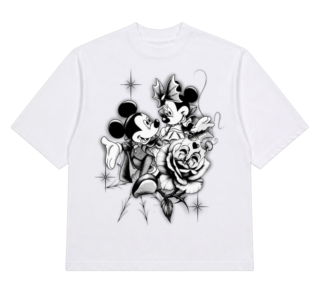 vamp lovers cropped tee