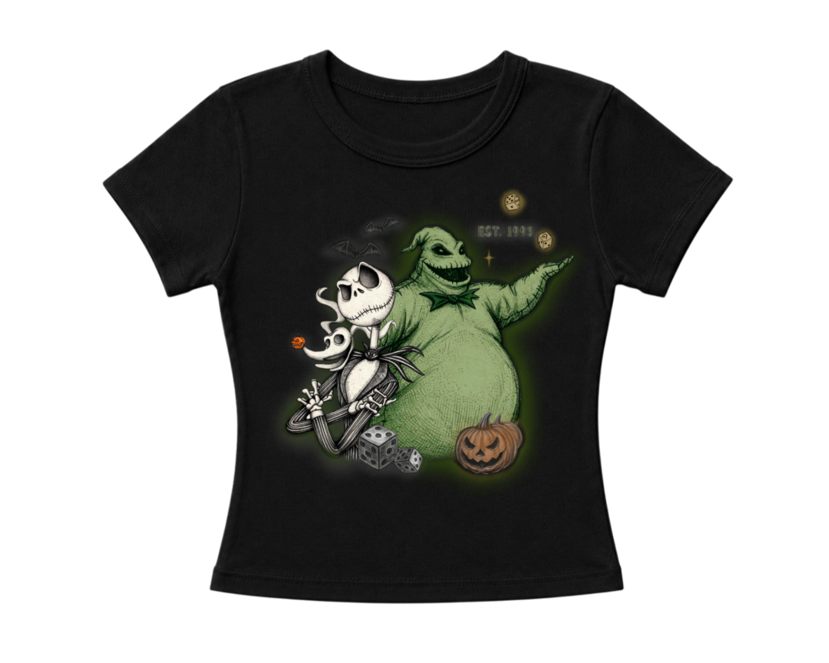 jack x oogie women’s fitted tee