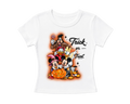 “trick or treat” women’s fitted tee