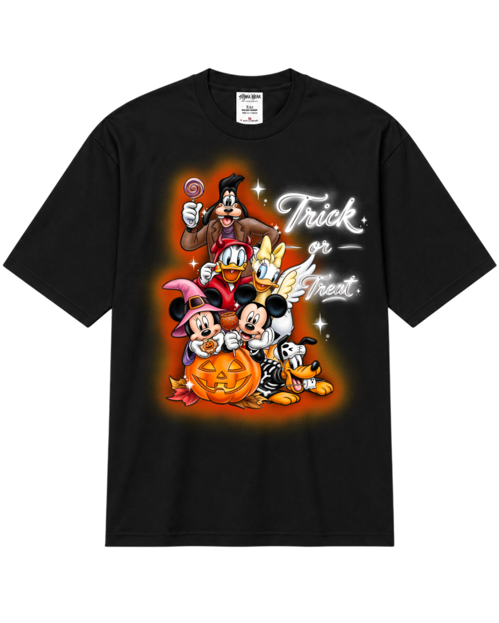 “trick or treat” tee