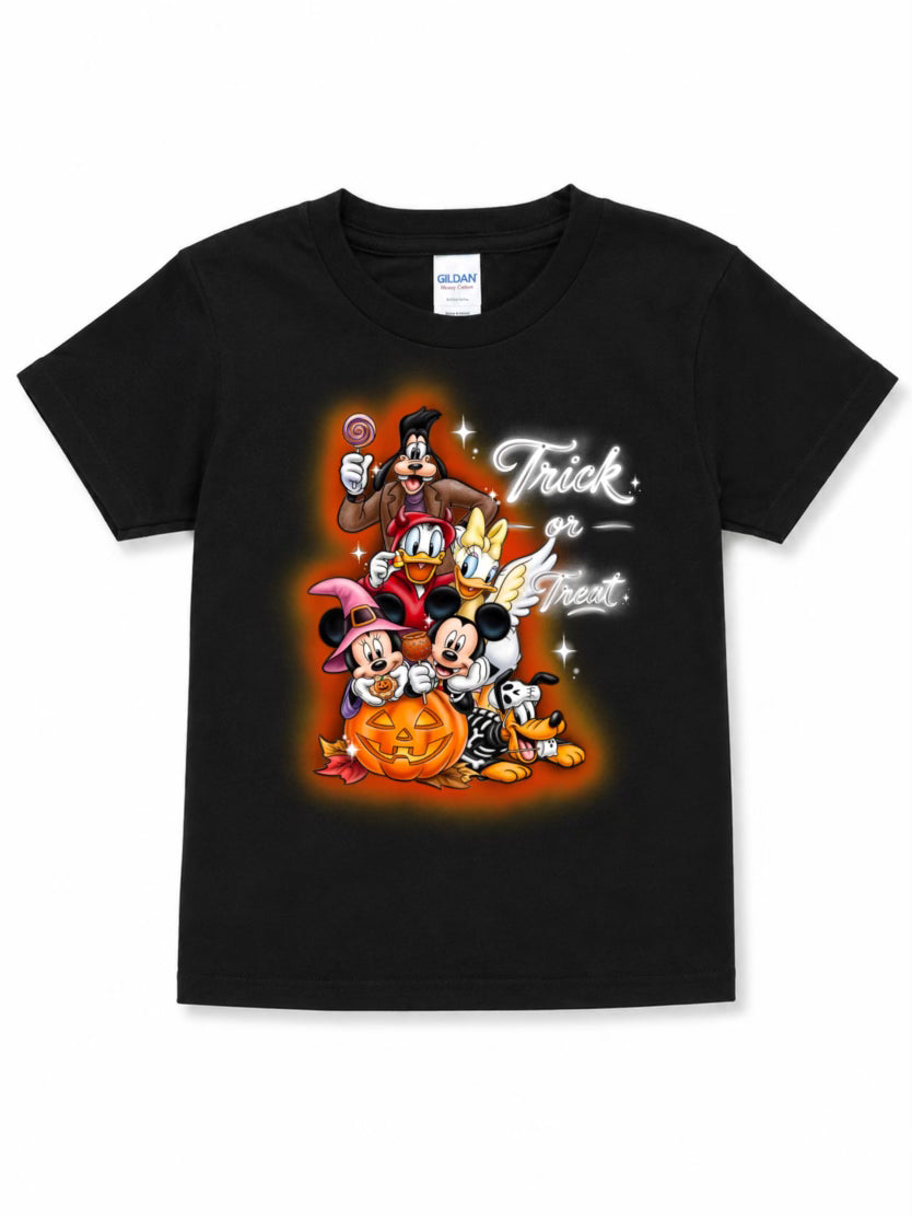 kids “trick or treat” tee