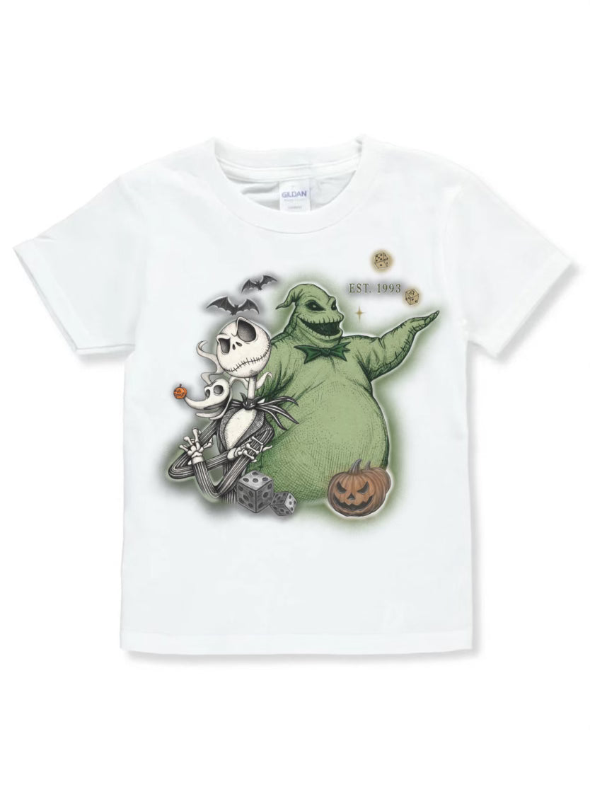 kids jack x oogie tee
