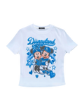 mickey & minnie x dodgers women’s crop top