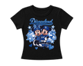 disneyland x dodgers women’s fitted tee
