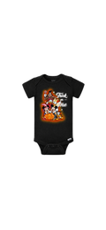 “trick or treat” baby onesie