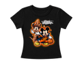 halloween sweethearts women’s fitted tee