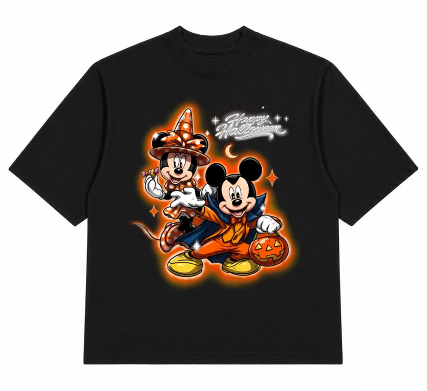 halloween sweethearts cropped tee