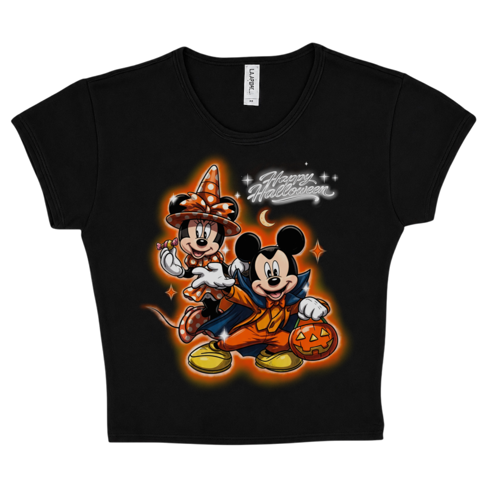 halloween sweethearts crop top