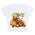 “stuck on you” crop top