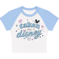 “taken by disney” crop top