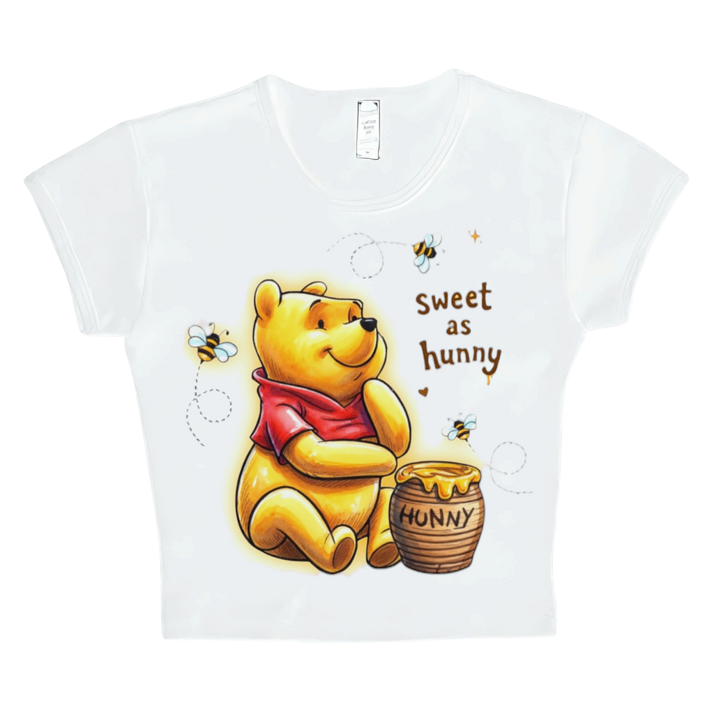 “sweet as hunny” crop top