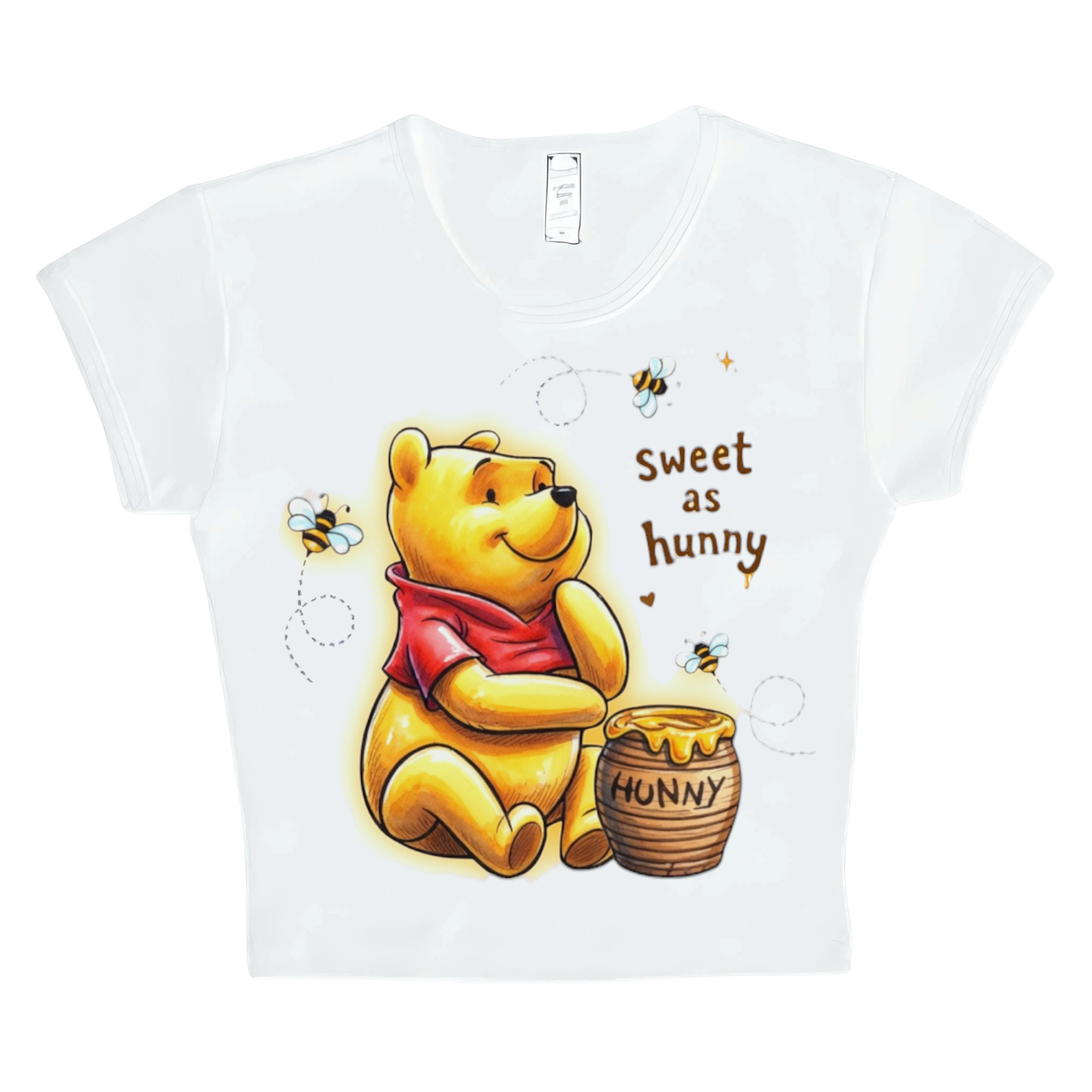 “sweet as hunny” crop top
