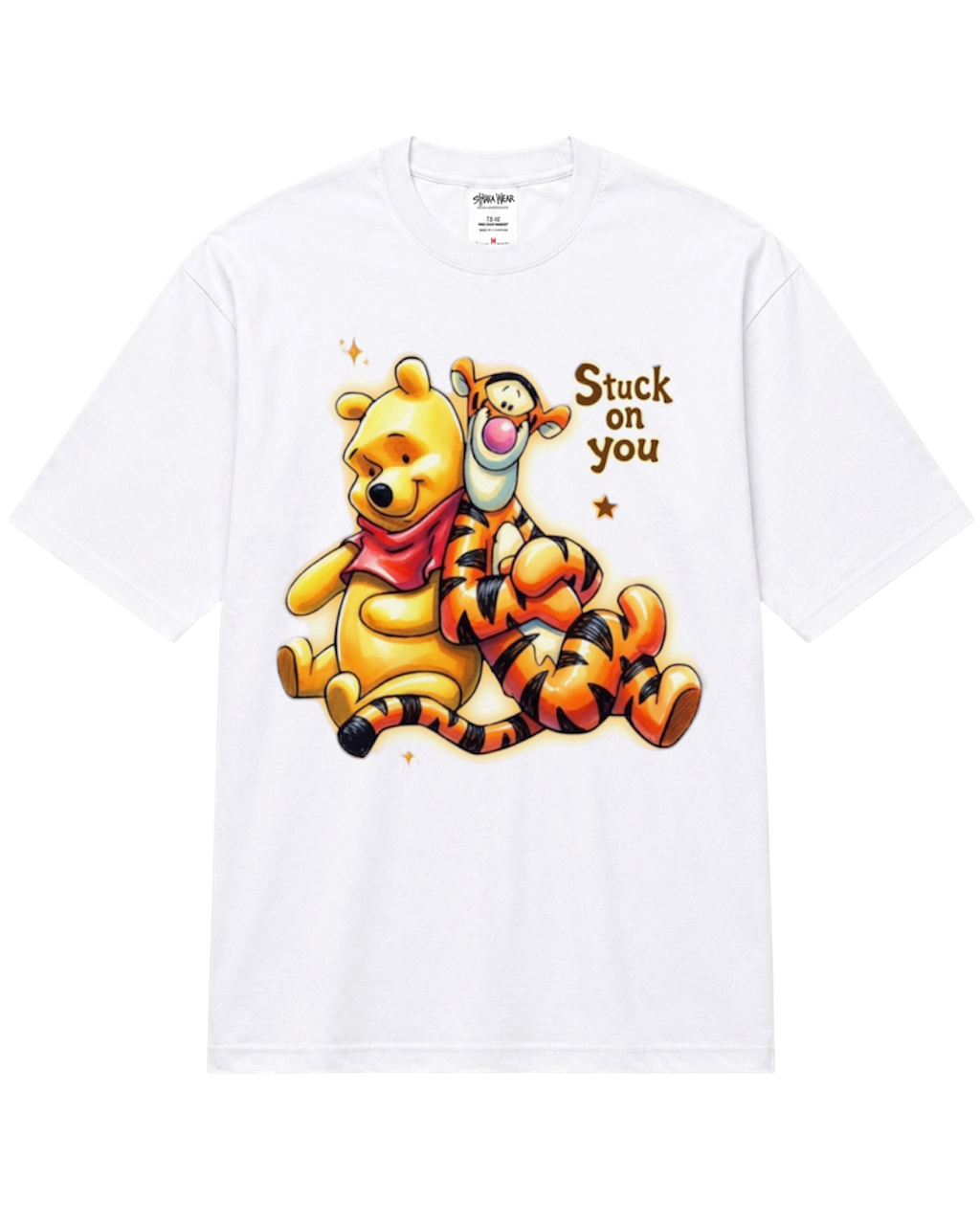 “stuck on you” tee