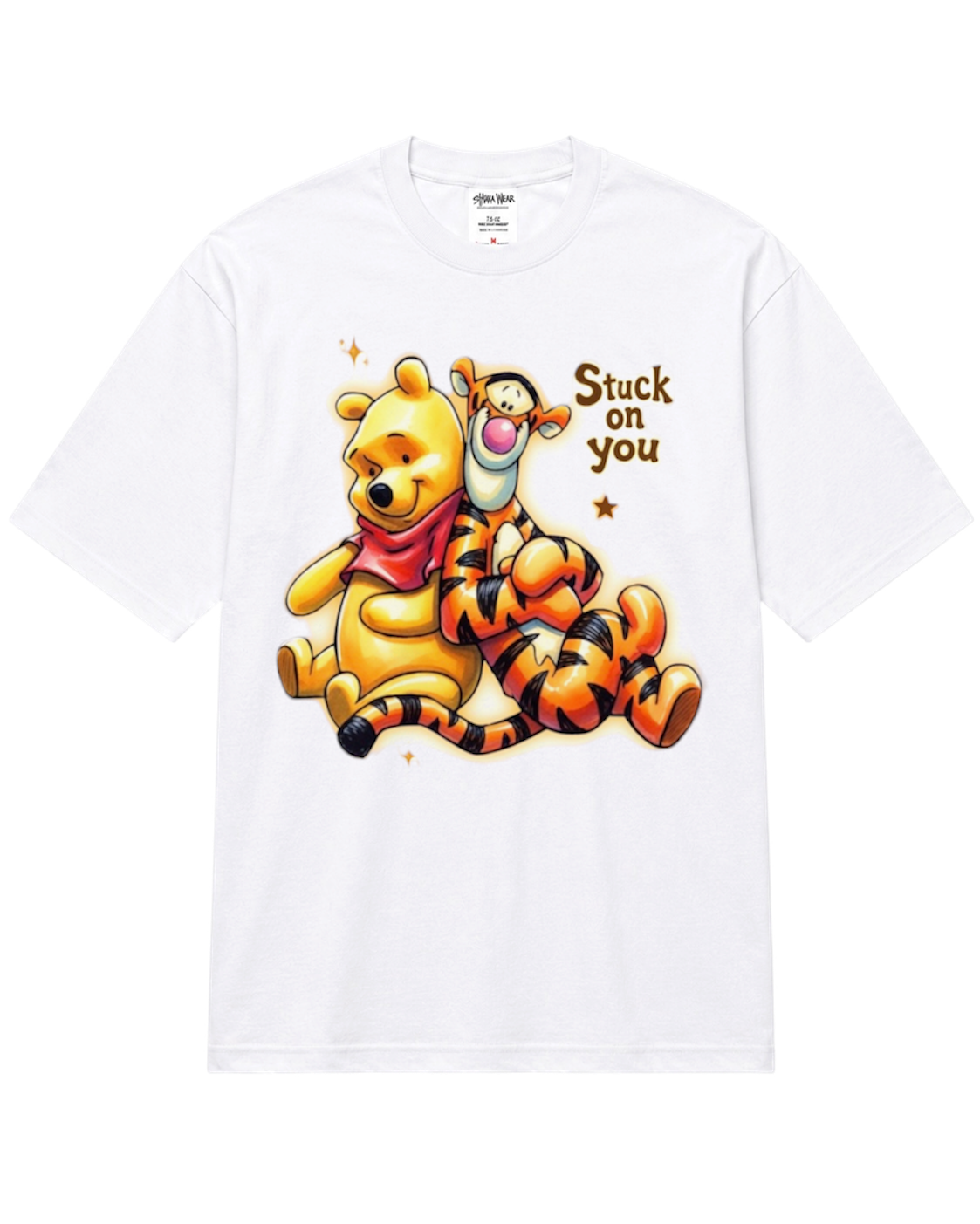 “stuck on you” tee