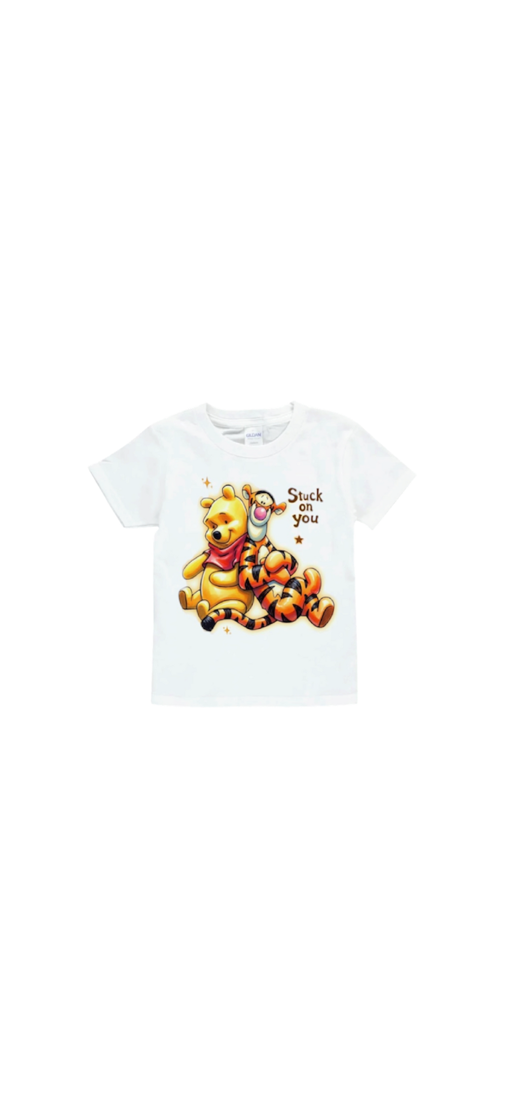 kids “stuck on you” tee