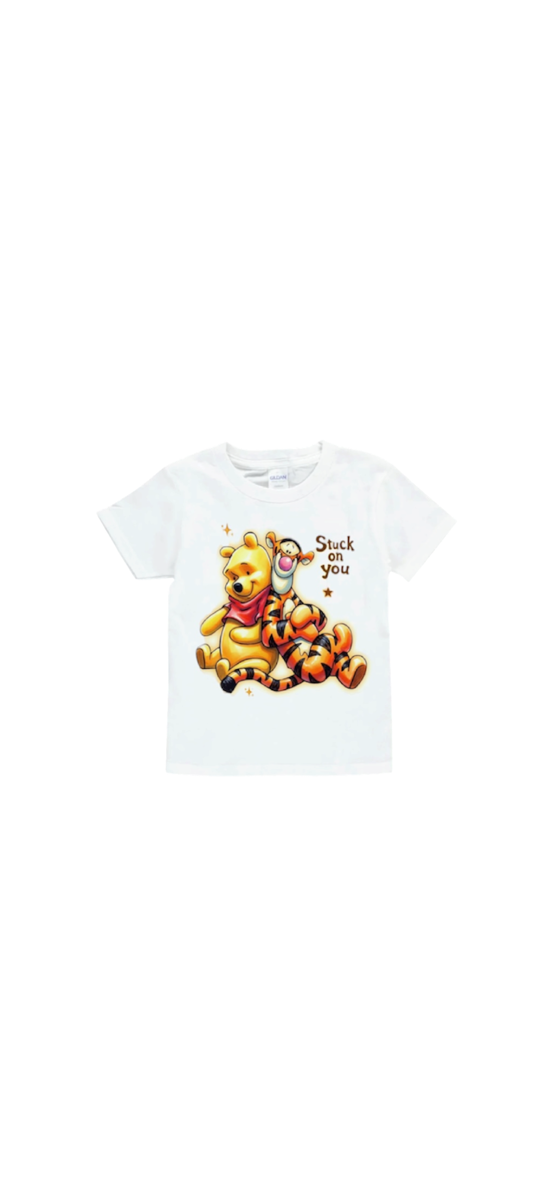 kids “stuck on you” tee