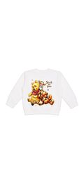 kids “stuck on you” crewneck