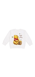 kids “sweet as hunny” crewneck