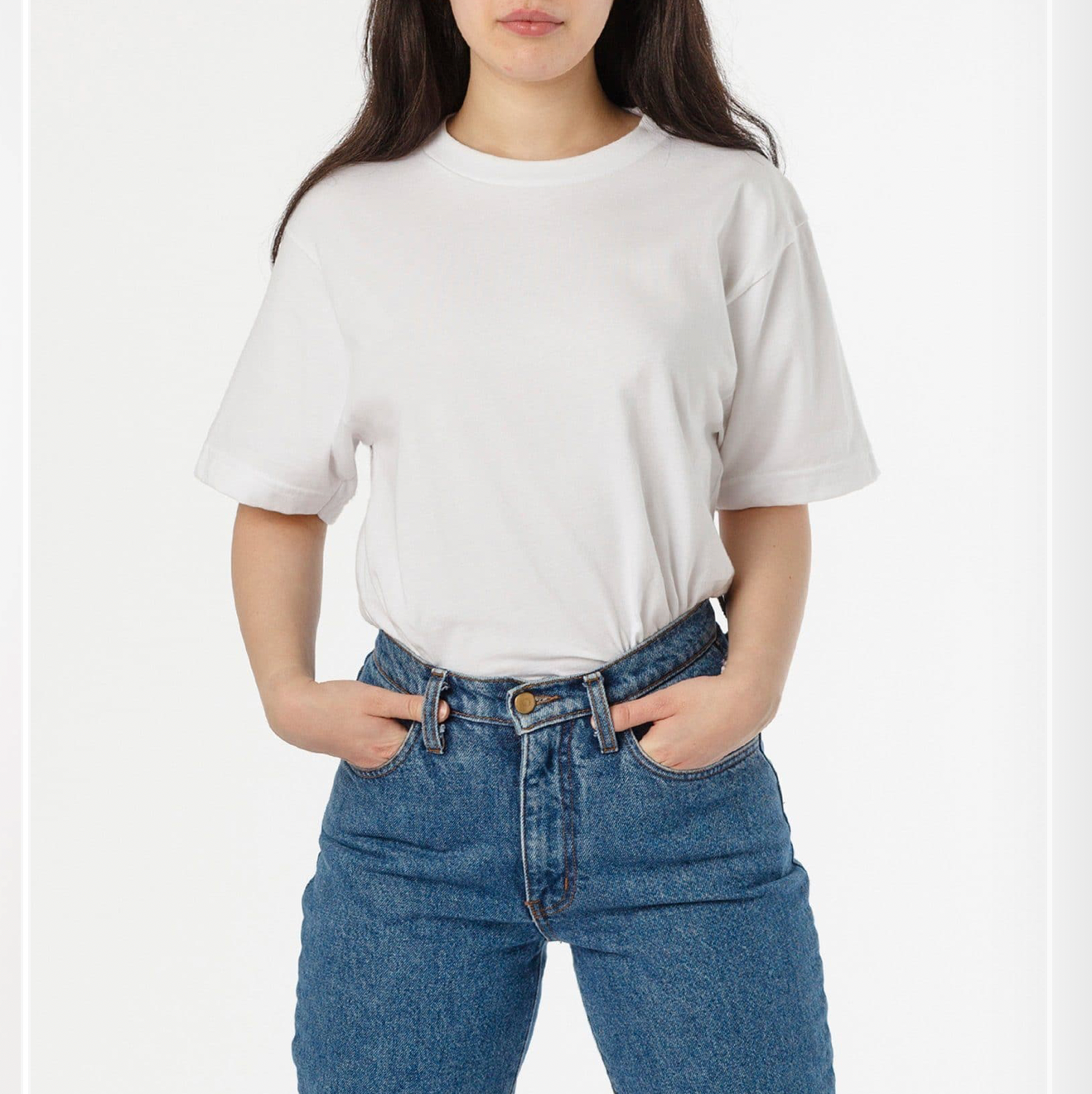 custom tee - premium fit (LA apparel)