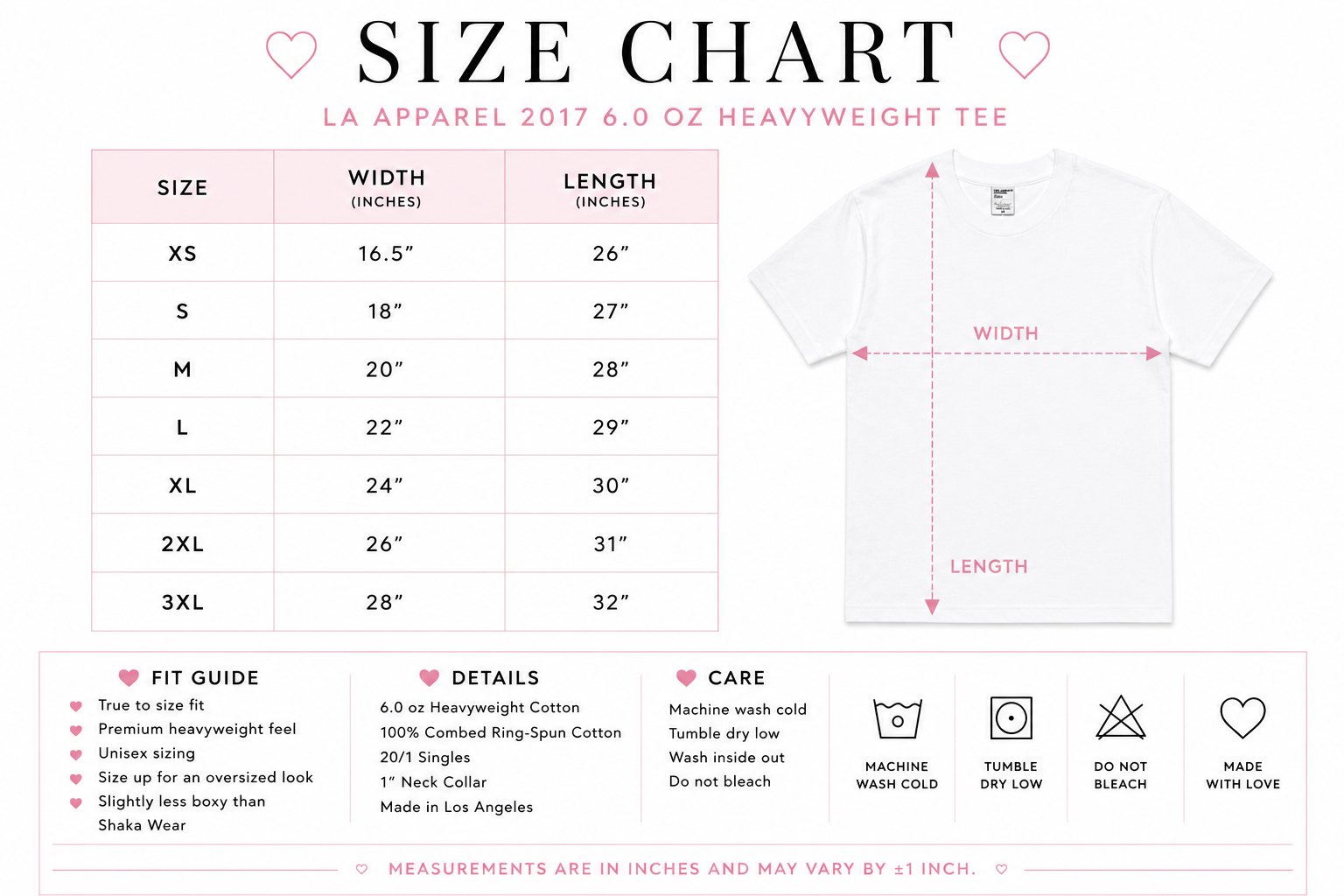 custom tee - premium fit (LA apparel)
