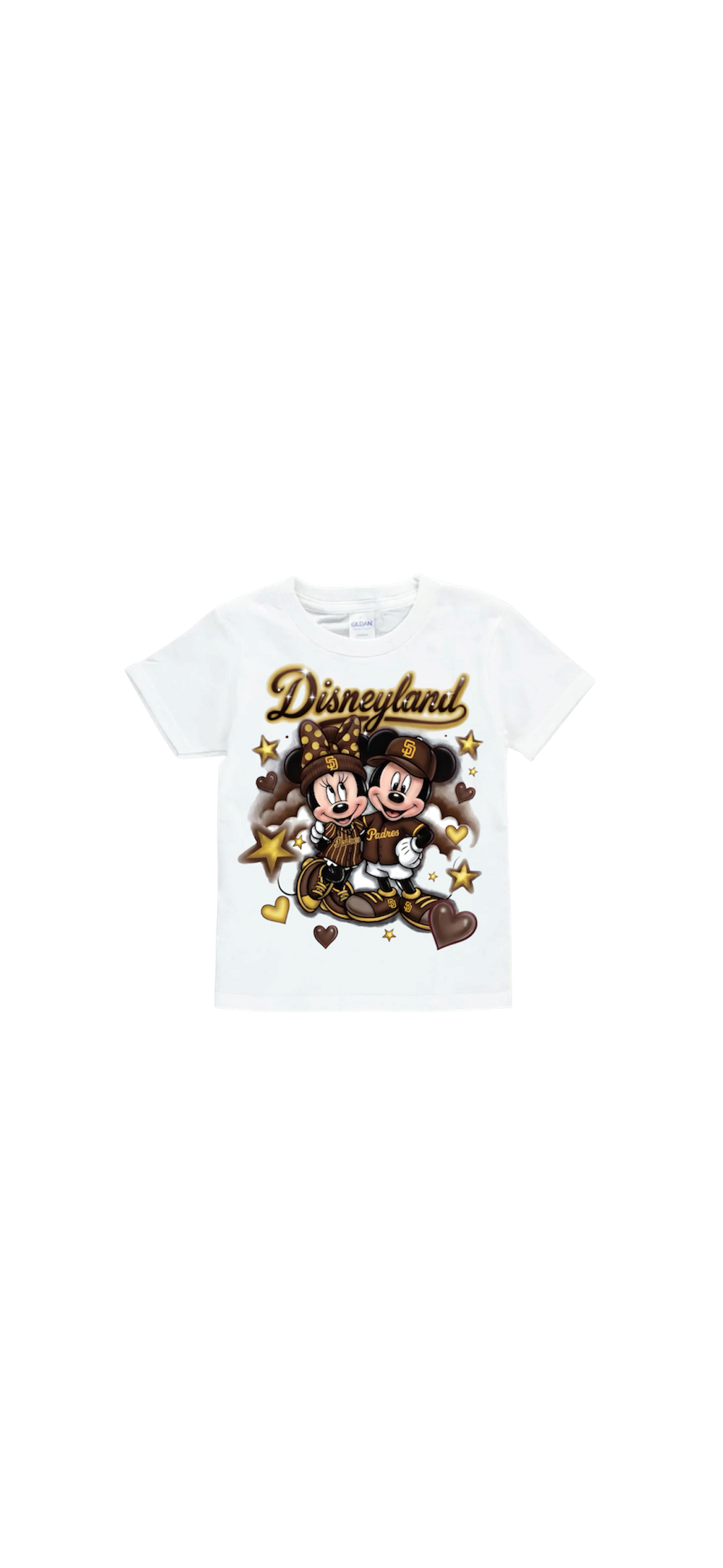 kids disney x padres tee