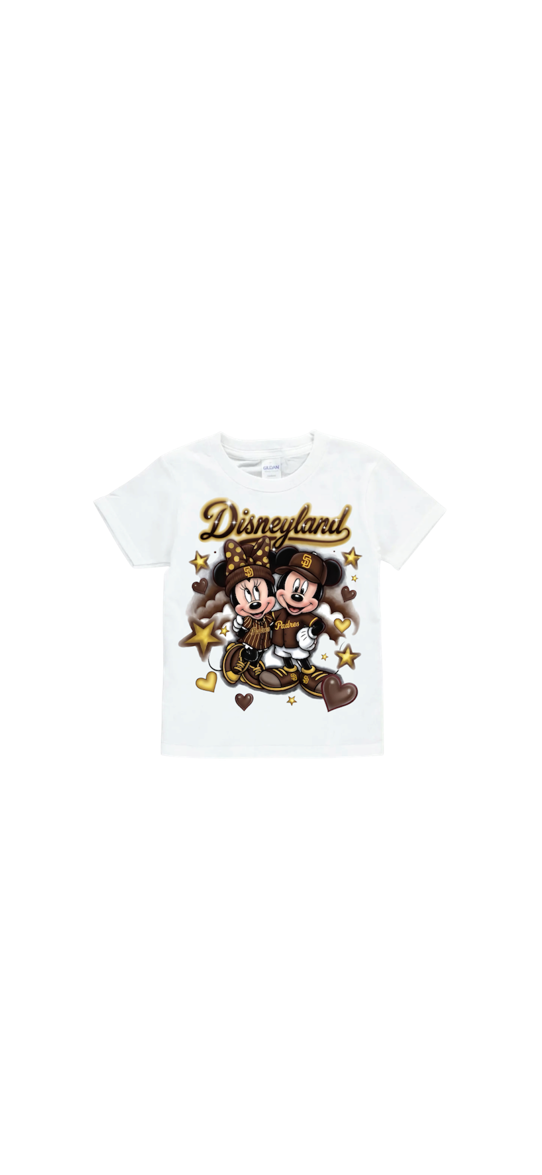 kids disney x padres tee
