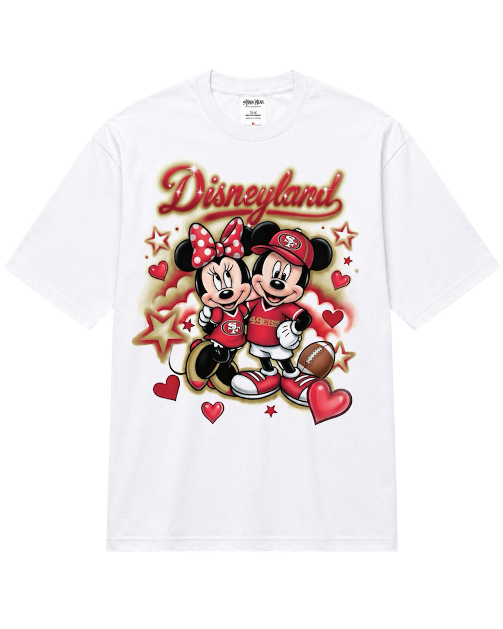 disney x 49ers tee