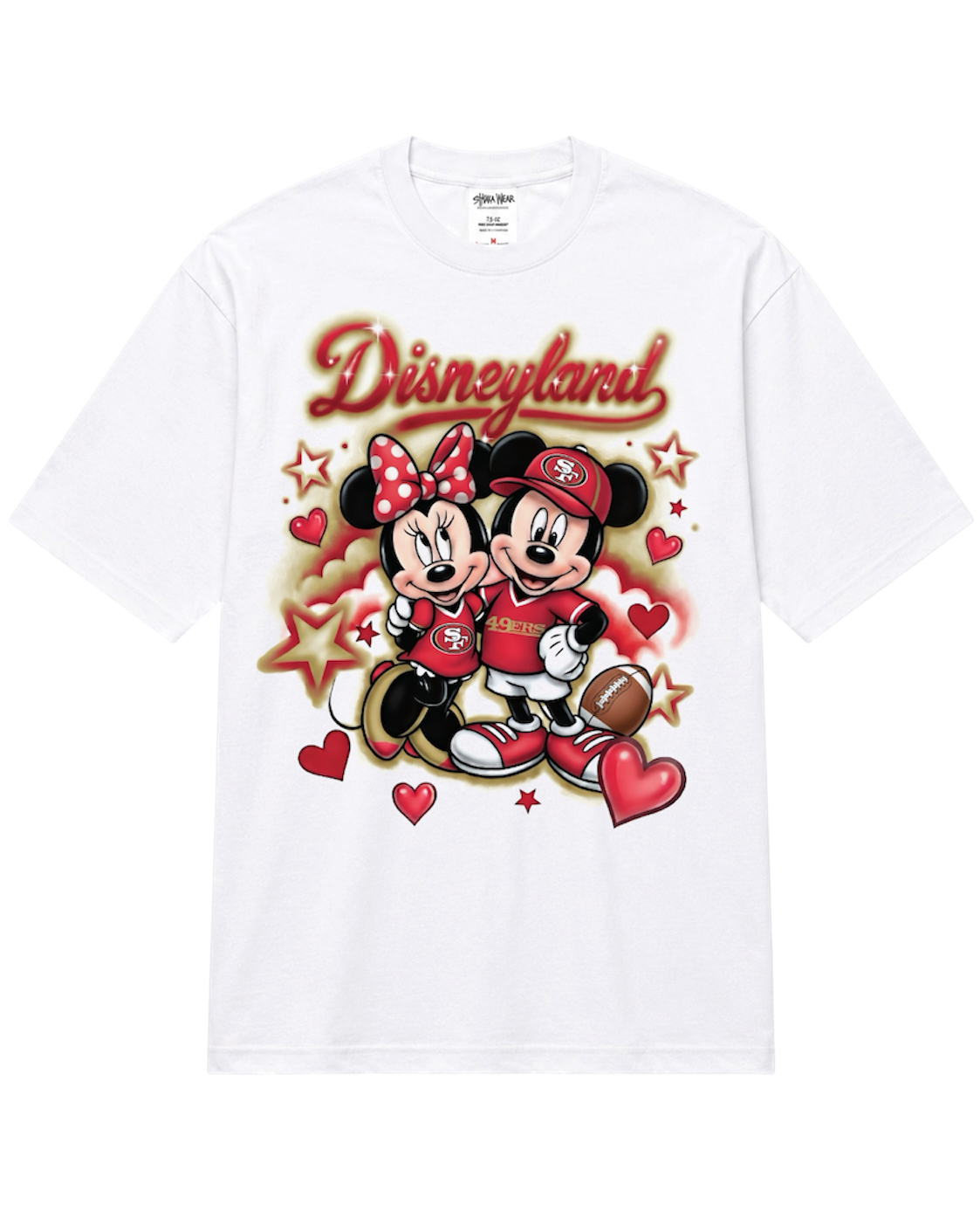 disney x 49ers tee